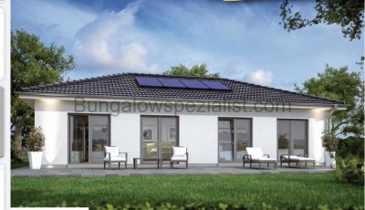 Bungalow mit Grundst. in Bückeburg  (100 Qm) vom Bungalowspezialisten barrierefrei  / PV /3 Zi / WP