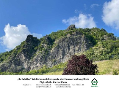 Begehrte Lage unterm Drachenfels: Charmante DG-Whg. mit Dachterrasse