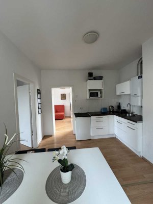 Lichtdurchflutete möblierte - 3-Zimmer-Wohnung im Zentrum Hagens - WG geeignet