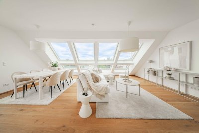 Exklusives Penthouse - Urban &amp; Mittdendrin. Dachterrassentraum in urbaner Lage mit Spitzenanbindung in die Innenstadt