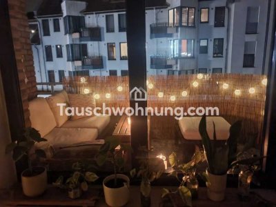Tauschwohnung: Gemütliches Appartement mit �- Balkon in Sülz gegen größer!