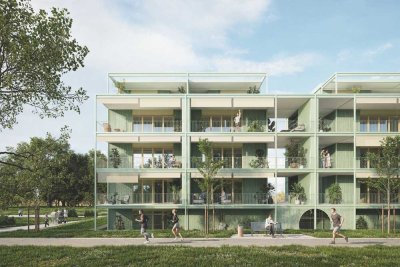 SCHWIND IMMOBILIEN - "Das Ludwig" - exklusive 4-Zimmer-Neubau-Penthousewohnung im Ludwigshöhviertel