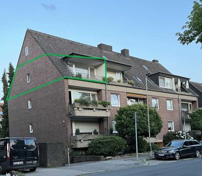 Helle 3-Zimmer-Wohnung mit Balkon in Düsseldorf