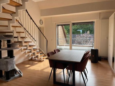 Schöne 1-Zi-Maisonnette ETW mit EBK, Fahrstuhl, Balkon in zentraler Lage 33332 Gütersloh