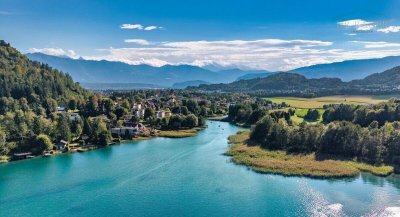 Erholung pur: Anwesen mit Bootshaus am Seebach