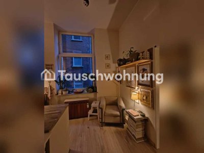 Tauschwohnung: Altbau am Volksgarten gg. größer mit Balkon/Garten