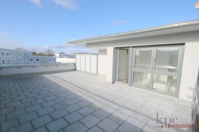 Dem Himmel so nah! Penthouse-Traum mit 50m² Dachterrasse! Designer-EBK!