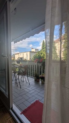 Provisionsfreie helle, moderne 3-Zimmer-Wohnung mit Balkon und Einbauküche Nähe Wiesbadener Kurhaus