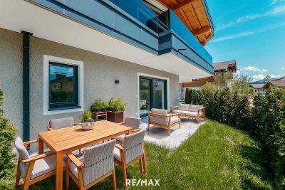 Neubau - Hochwertige Gartenwohnung in sonniger Ruhelage