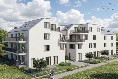 Sonnige 3-Zimmer-Wohnung mit zwei Terrassen – provisionsfreier Erstbezug