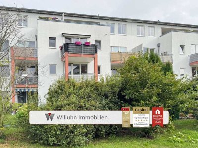 Bezugsfrei! Süd-Balkon | Wannenbad | Einbauküche | TG-Stellplatz inklusive