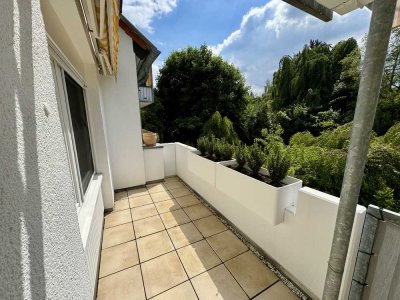 Lichtdurchflutete EG-Wohnung in Mettmann-Metzkausen mit Balkon und Blick ins Grüne