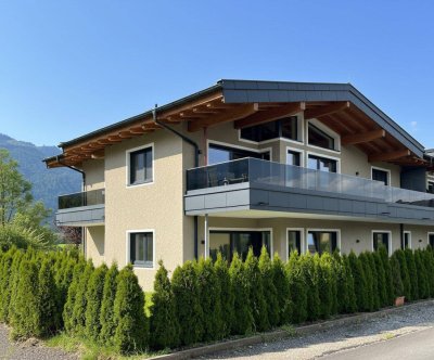 Großzügige Gartenwohnung im Edelrohbau in absoluter Ruhelage von Kössen