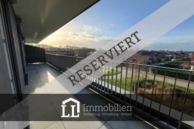 RESERVIERT: 3-Zimmer-Staffelgeschosswohnung mit Dachterrasse, Aufzug und Tiefgarage.