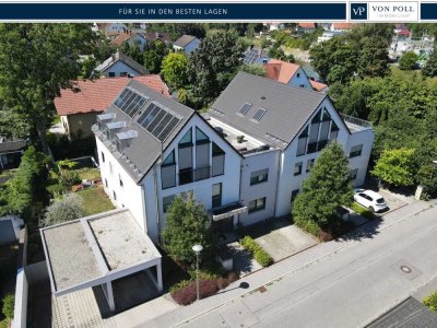 Traumhafte 2-Zimmer-Wohnung mit Loftcharakter und großer Dachterrasse in zentraler Lage von Landshut