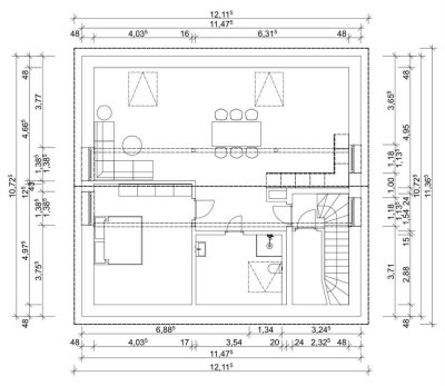 Helle 2-Zimmer Dachgeschosswohnung in Bonn-Endenich