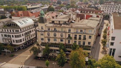 Exklusive Maisonette Penthouse Wohnung mit Dachterrasse und direktem Blick auf das Ravensberger Land