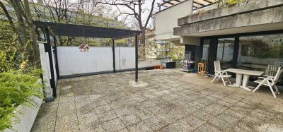 Traumterrasse mit 3-Zimmer-Wohnung in Top-Lage