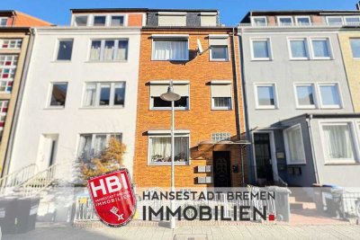 Findorff / Gepflegtes Mehrfamilienhaus mit möglicher Eigennutzung im Erd- und Dachgeschoss