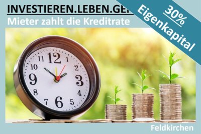30 BIS 40% EIGENKAPITAL - MIETER ZAHLT DIE KREDITRATE ZURÜCK