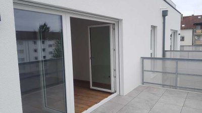 Neubau 2 Zimmer Wohnung mit Balkon in Waldkraiburg ab 01.08.2024 zu vermieten