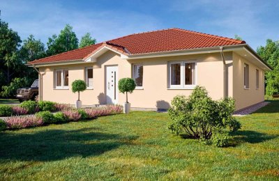 Wohnen auf einer Ebene - Winkelbungalow Vivaldi 140 in Fredersdorf-Vogelsdorf