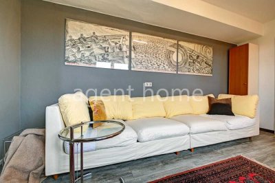 MÖBLIERT - WOHNEN IM WESTEN - Kleine Wohnung mit Terrasse und Blick über Stuttgart