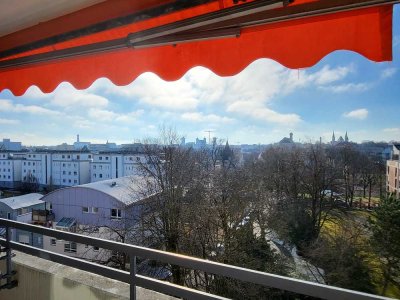 Großzügig geschnittene Wohnung mit grandioser Aussicht