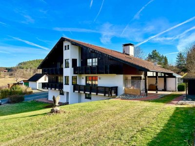 Traumhaftes Architektenhaus im Landhaus-Style mit XXL-Grundstück in Ortsrandlage von Weißenbrunn