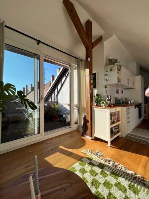 Möblierte Traumhafte 2-Zimmer Wohnung im schönen Nürnberger Nibelungenviertel