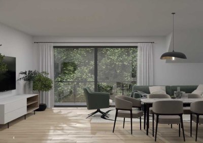 4-Raum-Maisonette-Wohnung mit gehobener Innenausstattung mit Balkon in Hennef (Effizienz: A+)