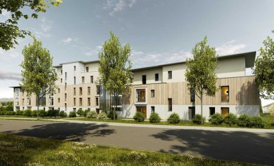 Am Schloßberg: 4-Zimmer Wohnung im 2. Obergeschoss mit 20 m² Dachterrasse in perfekter Ausrichtung!