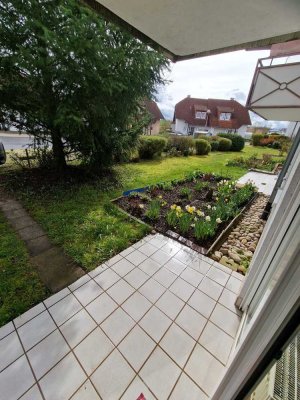 Exklusive 2-Zimmer-EG-Wohnung mit Balkon und Einbauküche in Buchen