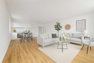 2-Zimmer-Wohnung mit Terrasse - ruhig, hochwertig, sofort bezugsfertig