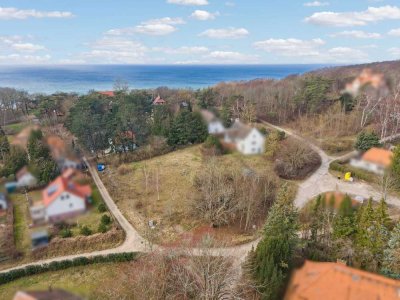 Einfamilienhaus mit Einliegerwohnung oder Bauland auf großem Grundstück in Kloster - Insel Hiddensee