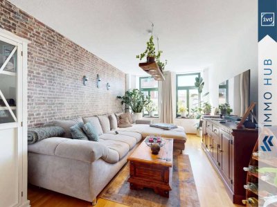 ++ Stilvolle 2-Zimmer-Wohnung im Denkmal – Balkon, Parkett & durchdachter Grundriss ++