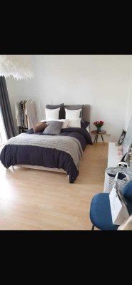 Zentrale 2-Zimmer-Wohnung mit zwei Balkonen und modernem Bad in Bad Nauheim