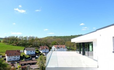 Panorama trifft Design - Penthouse der Extraklasse - Stil, Aussicht und Ruhe in Bad Hersfeld !