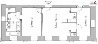 Helle 3-Zimmer-Wohnung in der Äußeren Neustadt-ideal für WG oder Paare