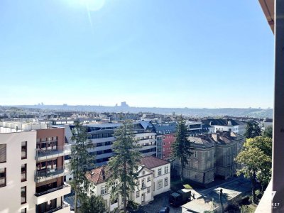 ++ Über den Dächern Wiens I 7.Stock I Studio-Apartment mit Fernblick ++