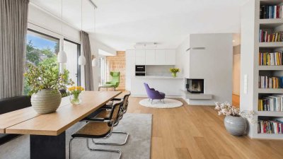 Exklusive 3-Zimmer-Wohnung am Rochusclub mit großem Südbalkon, EBK und Stellplatz