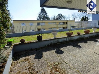 Helle, gepflegte Terrassen-Wohnung mit 3,5 Zimmern und Garage