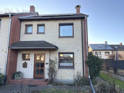 PURNHAGEN-IMMOBILIEN -  Gepflegtes Reihenendhaus mit Garage in ruhiger Lage von Ritterhude