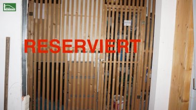 (RESERVIERT) 3-4% Rendite, Garten-Eckwohnung belagsfertig im EG &amp; derzeit sehr effizient als Lager (8xEinheiten bis zu je €65.-) vermietet. Top18