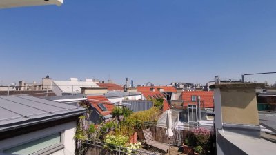 Dachgeschosswohnung der Superlative: 3 Zimmer mit viel Freifläche &amp; Luxus pur in Citynähe : ab November zur Anmietung frei!