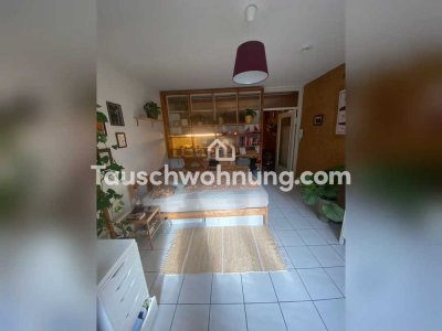 Tauschwohnung: Biete 1,5 Zimmer-Wohnung gegen größere Wohnung