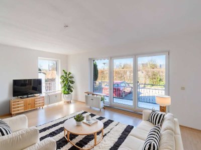 2-Zimmer-Glück mit Balkon, Garten und Stellplatz