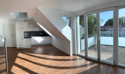 Schicke Dachgeschoß-Wohnung in Traumlage, 75m2
