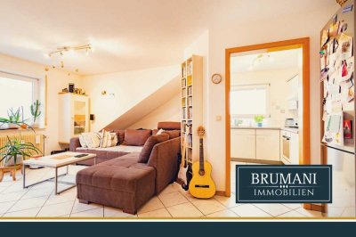 BRUMANI | Gemütliche 2-Zimmer-Wohnung mit Balkon und Blick in die Rheinebene in Bahlingen