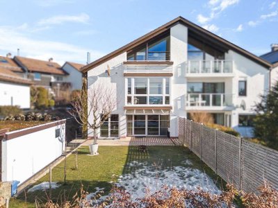 Stilvolle Doppelhaushälfte in ruhiger und sonniger Lage